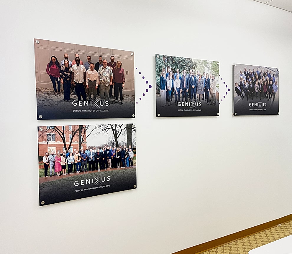 Acrylic Signs in Charlotte, NC designed and installed for dimensional lettering and logo displays
