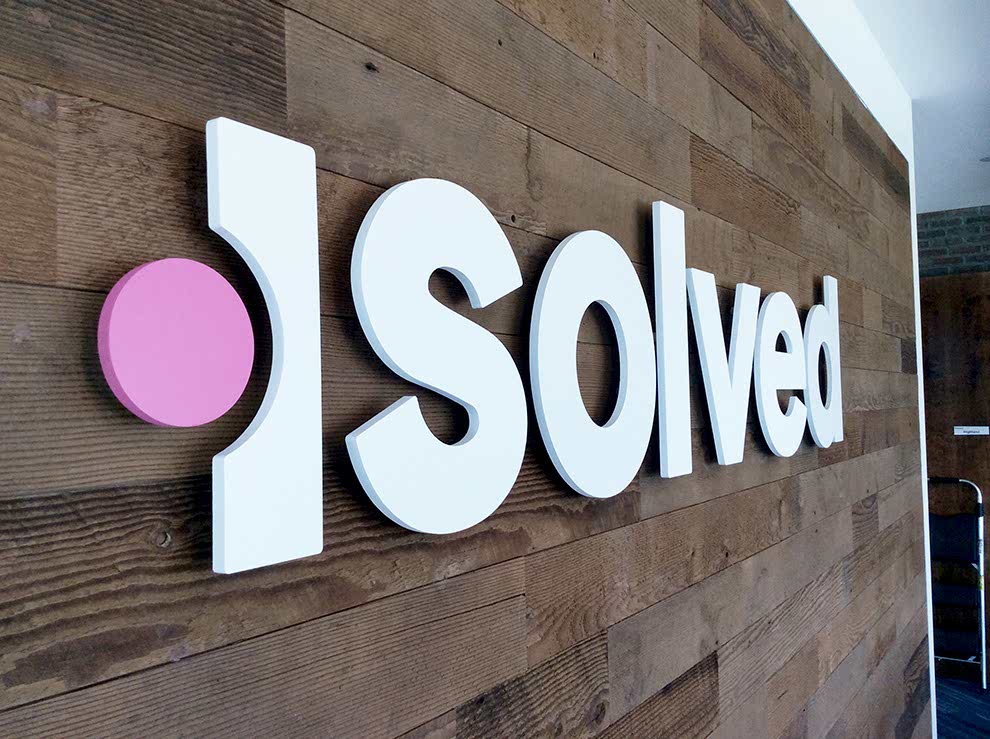 Acrylic Signs in Concord, NC designed and installed for reception areas and corporate lobbies