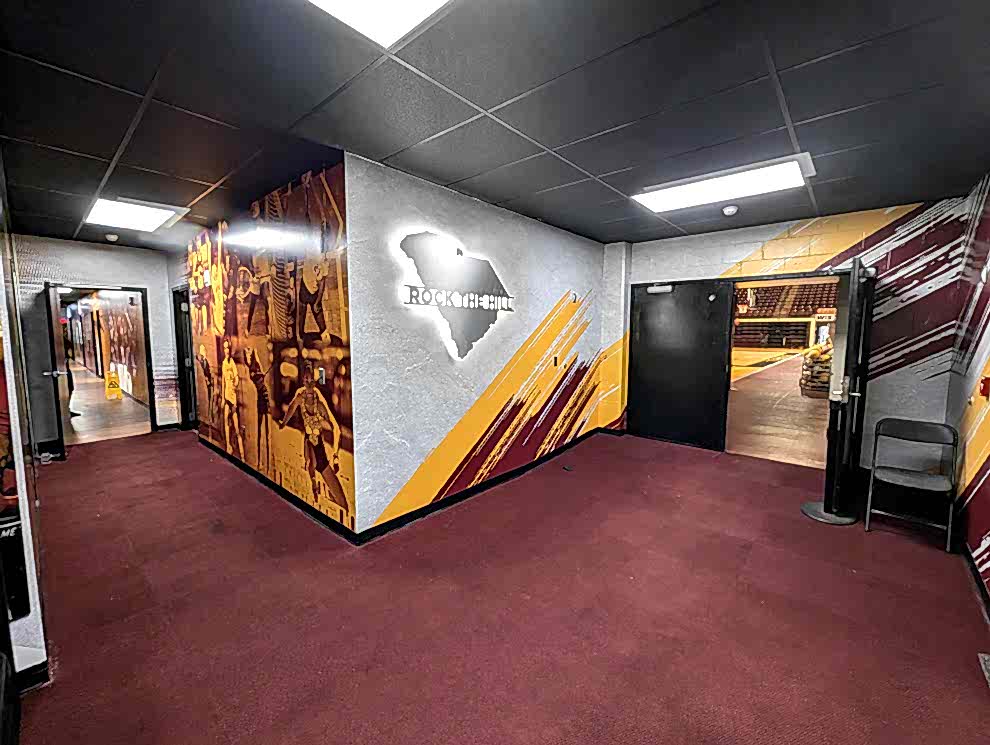 Adhesive vinyl graphics for company branding in Charlotte, NC