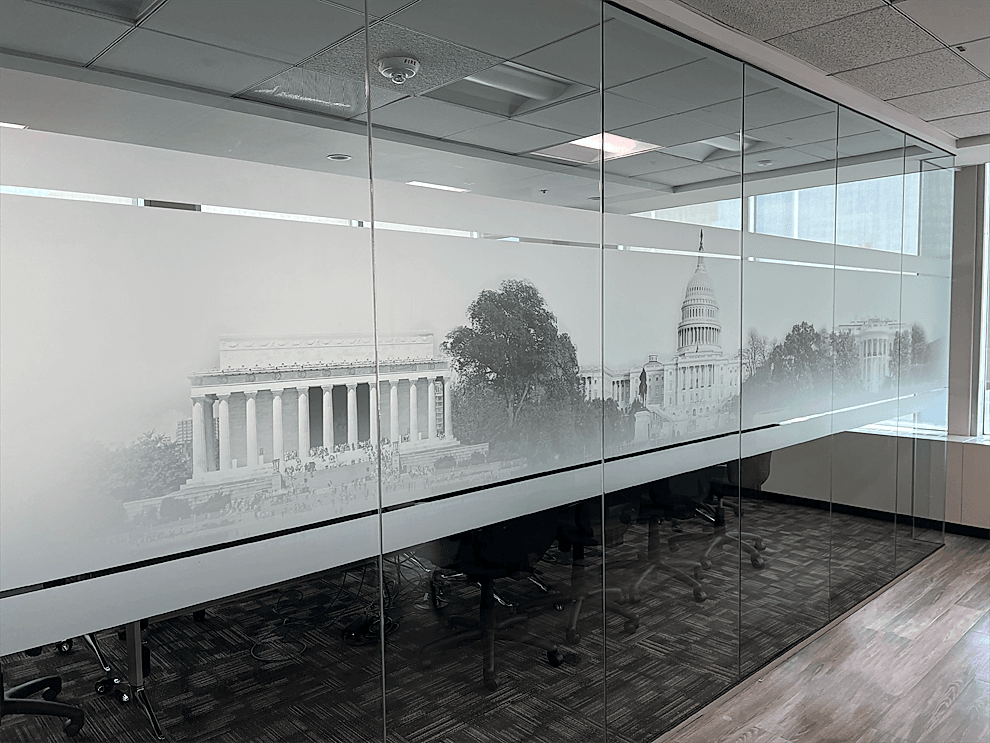 Office adhesive vinyl and wall graphics in Concord, NC
