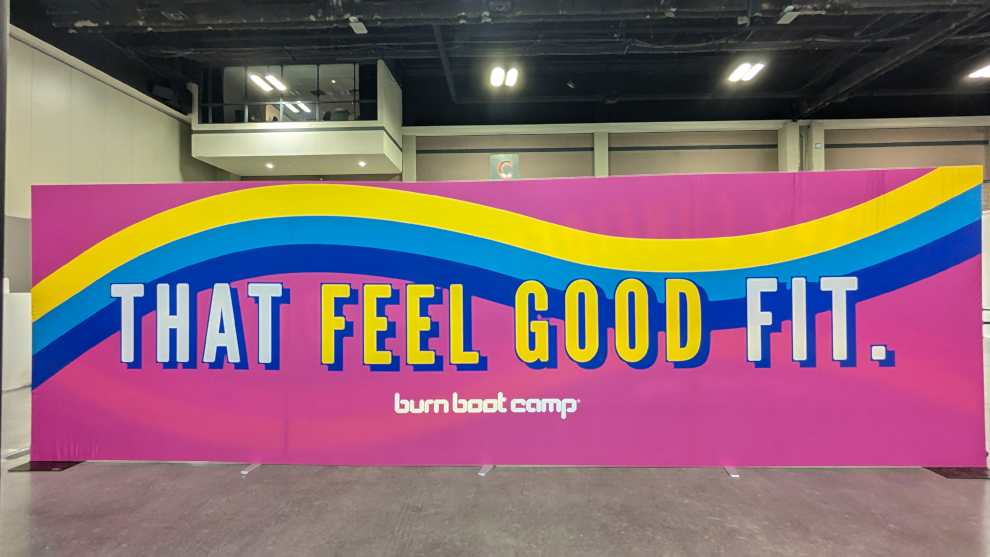 Customizable beMatrix modular displays installed for trade shows in Charlotte, NC