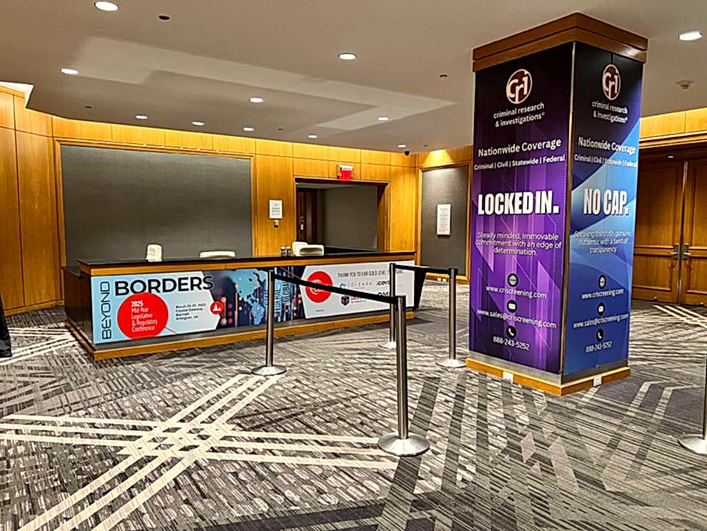 Convention Signs in Charlotte, NC designed and installed for business meetings and conferences