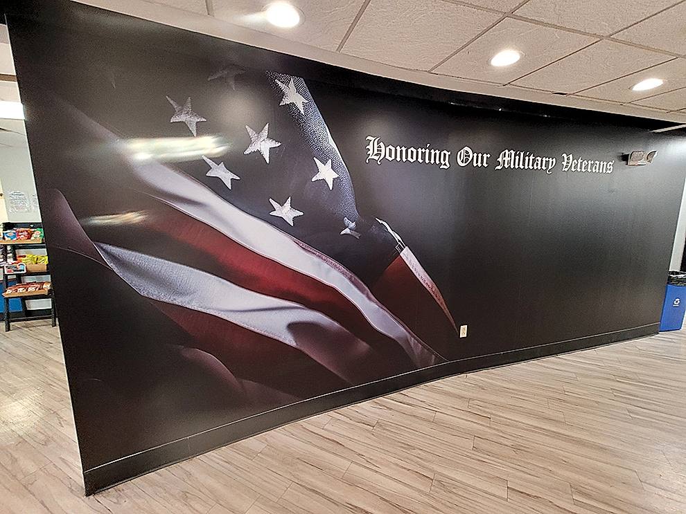 Custom signs and wall graphics enhancing workplace culture in Charlotte, NC