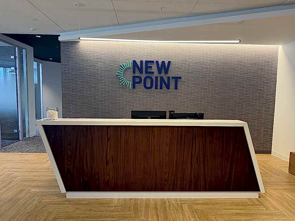 Workplace signs and interior graphics enhancing office branding in Charlotte, NC