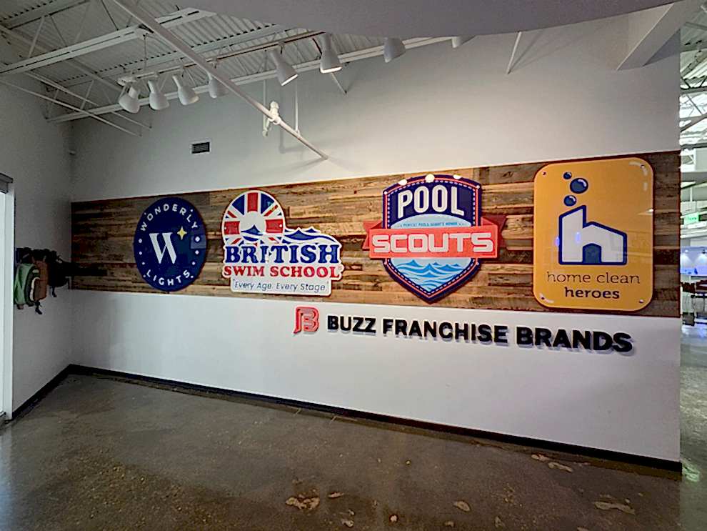 Office signage and wall graphics designed in Charlotte, NC