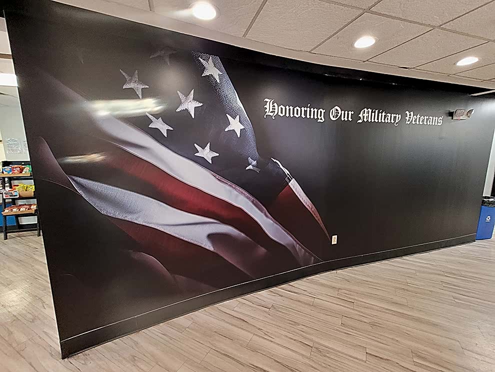 Custom signs and wall graphics enhancing workplace culture in Fort Mill, SC