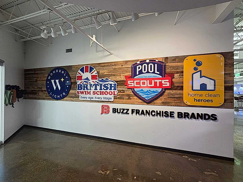 Office signage and wall graphics designed in Fort Mill, SC