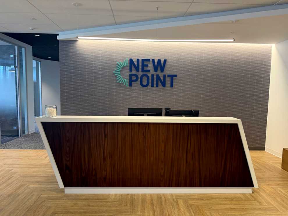 Workplace signs and interior graphics enhancing office branding in Hickory, NC