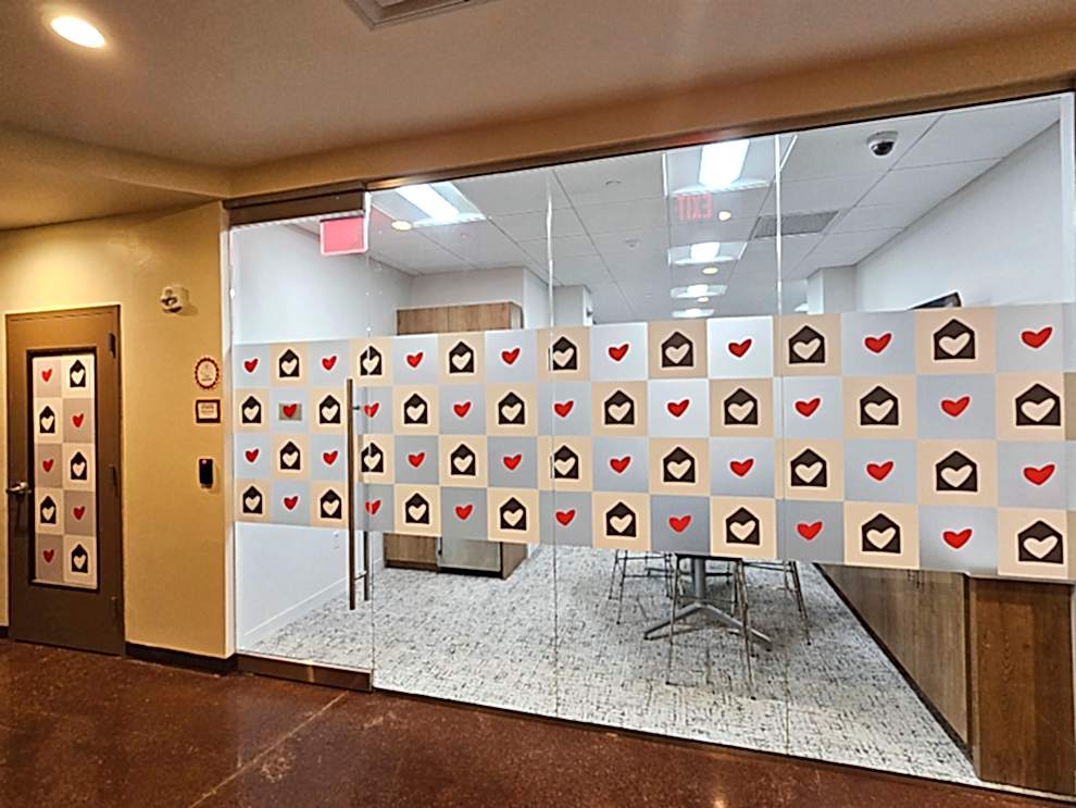 Office signage and wall graphics designed in Hickory, NC