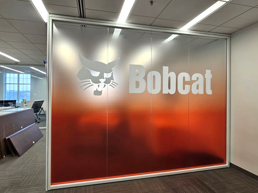 Office signage and wall graphics designed in Hickory, NC