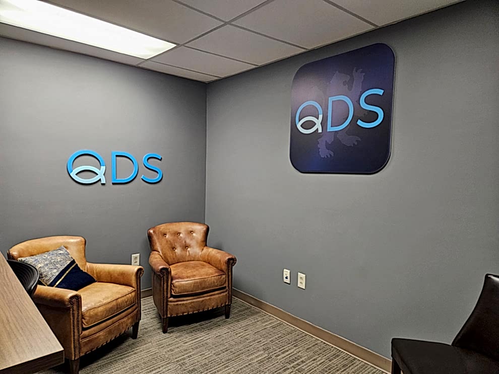 Office signage and wall graphics designed in Hickory, NC