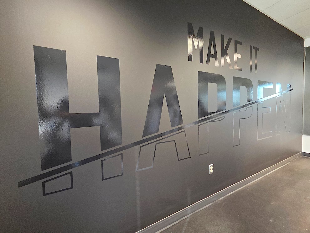 Workplace wall graphics and custom signs installed in Lincolnton, NC