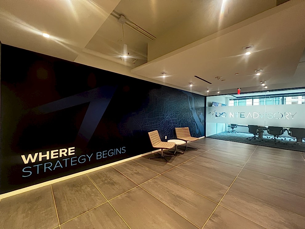 Interior workplace branding with custom signs in Mooresville, NC