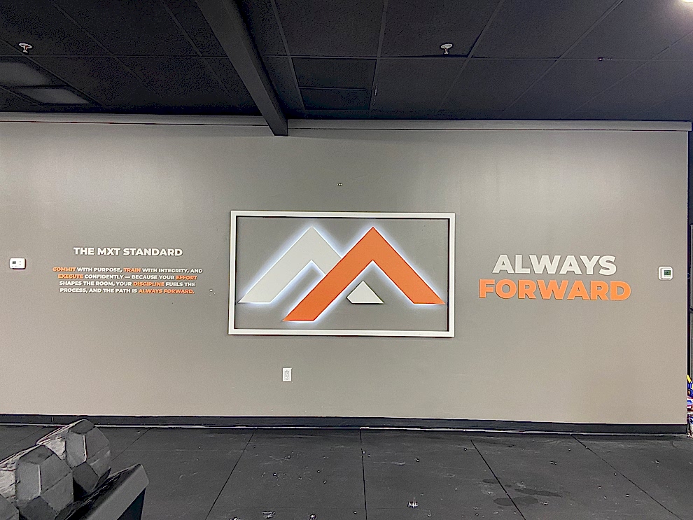 Workplace signs and interior graphics enhancing office branding in Mooresville, NC