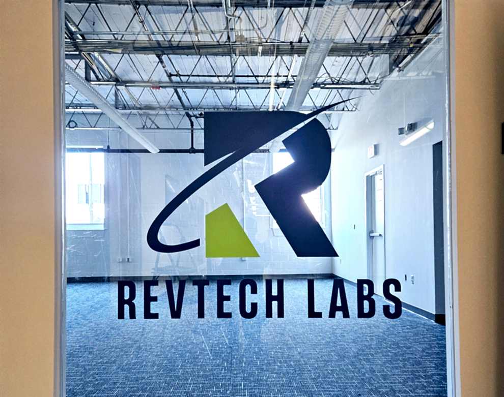 Office signage and wall graphics designed in Mooresville, NC