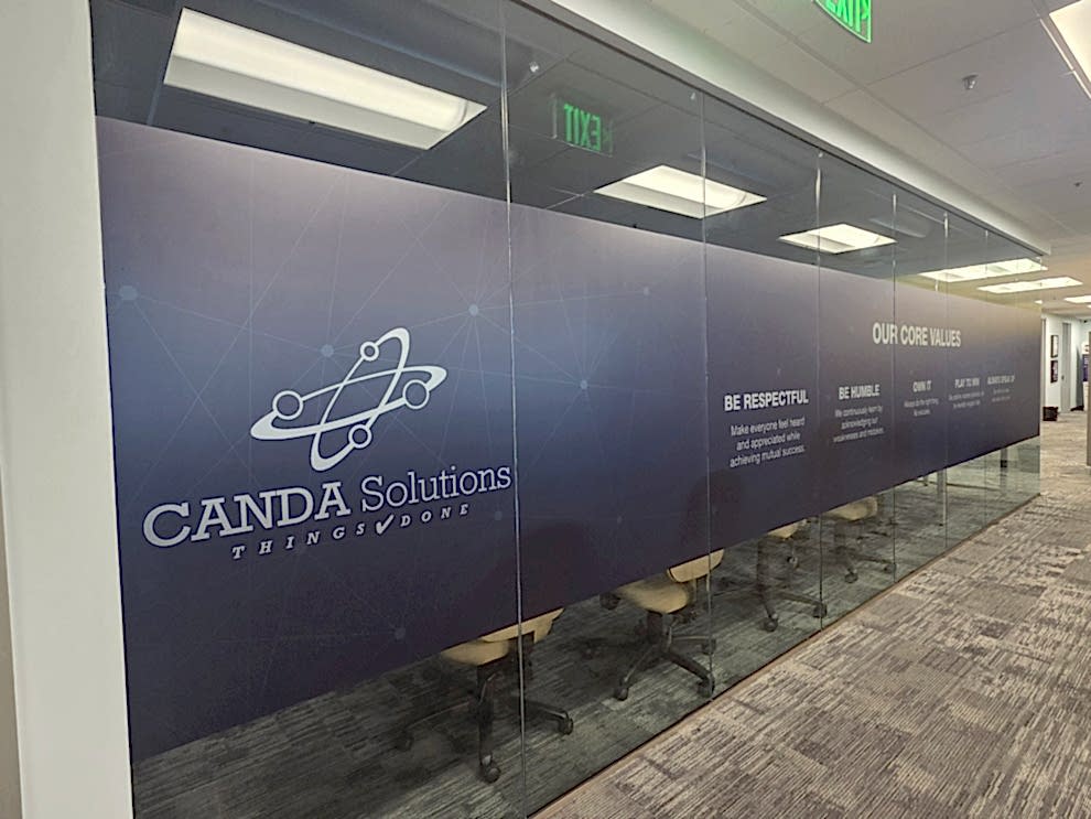 Office custom signs and graphics for company branding in Rock Hill, SC