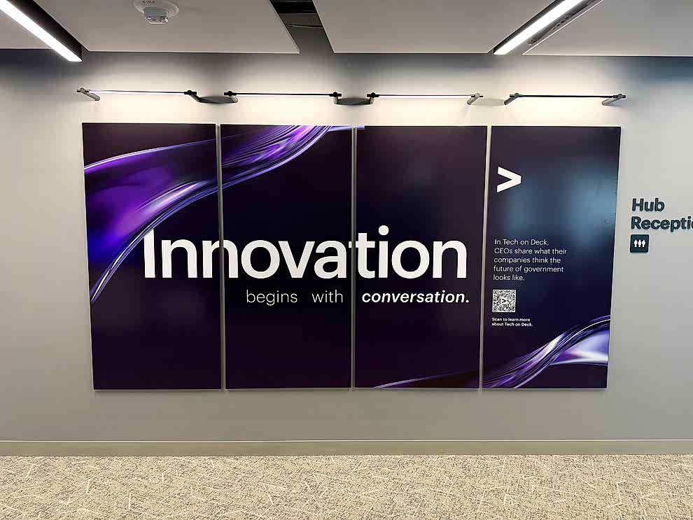 Interior custom signs designed for offices in Rock Hill, SC