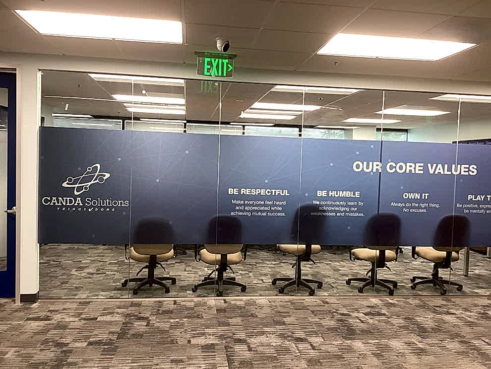 Office signs and custom wall graphics in Rock Hill, SC