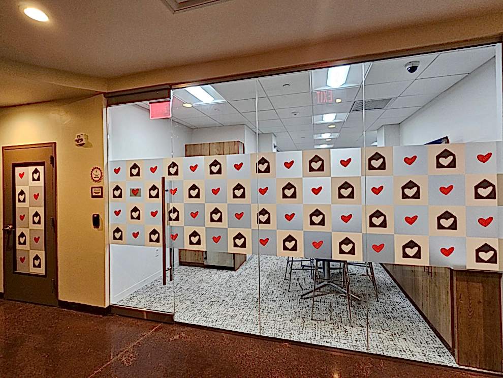 Office signage and wall graphics designed in Salisbury, NC