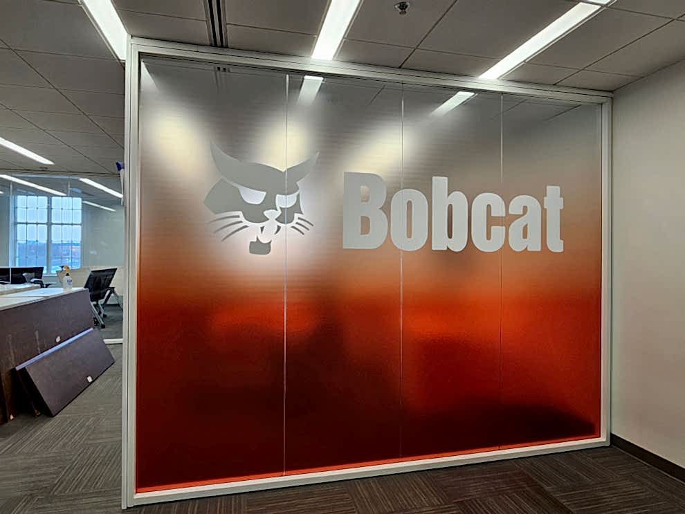 Office signage and wall graphics designed in Salisbury, NC