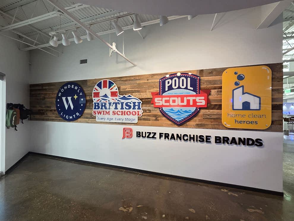 Office signage and wall graphics designed in Statesville, NC