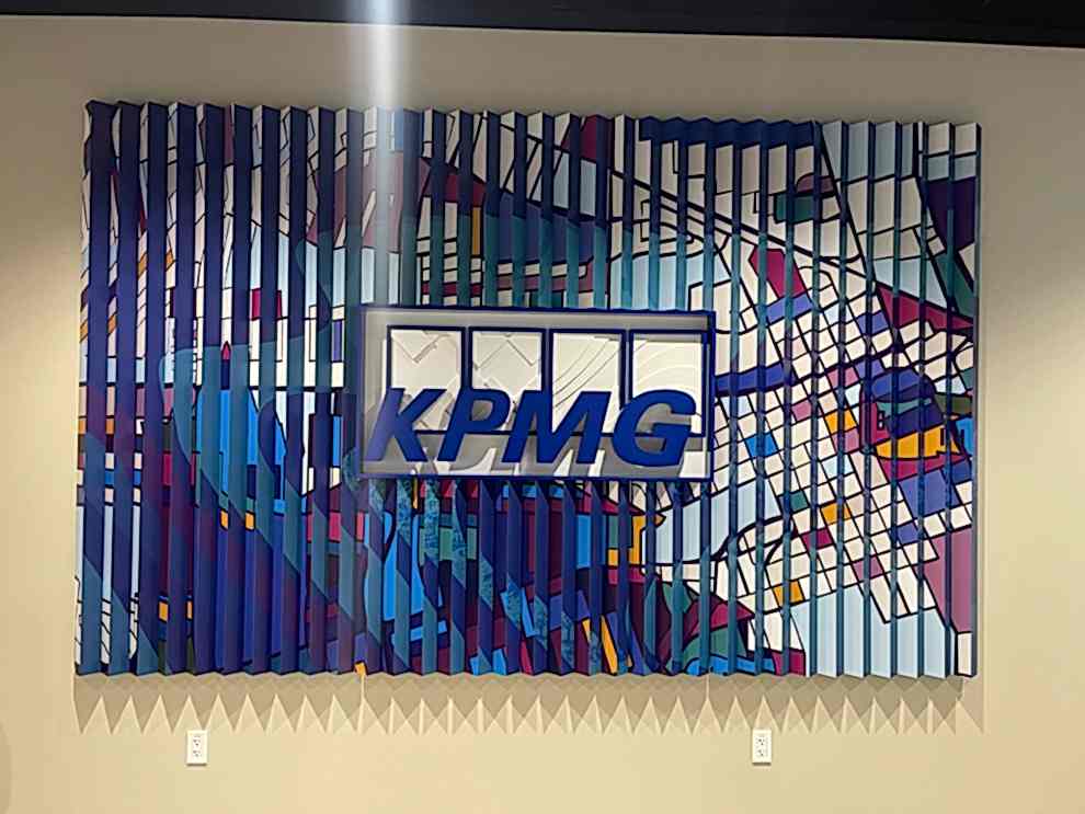 Office signage and wall graphics designed in Statesville, NC