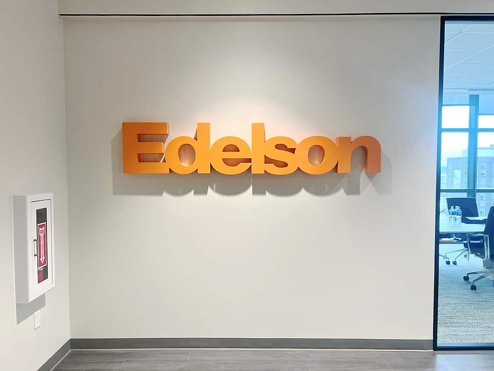 Dimensional Letters in Charlotte, NC designed and installed for commercial interior displays