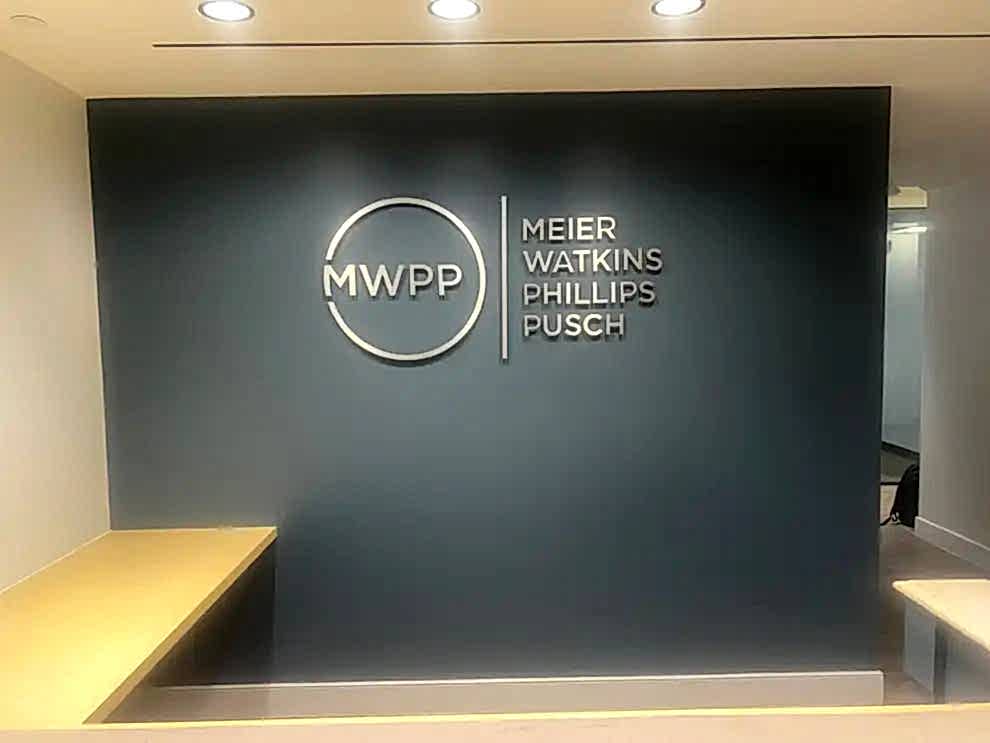 Dimensional Letters in Charlotte, NC designed and installed for branded wall logos and nameplates