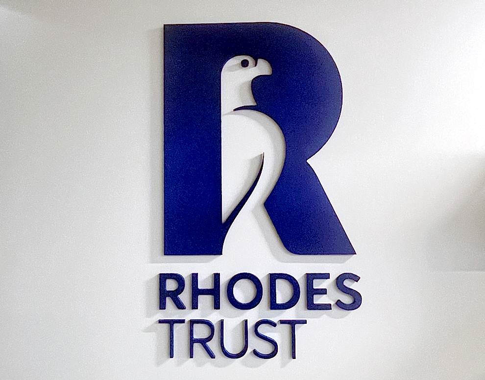 Dimensional Letters in Hickory, NC designed and installed with brushed metal finishes for offices