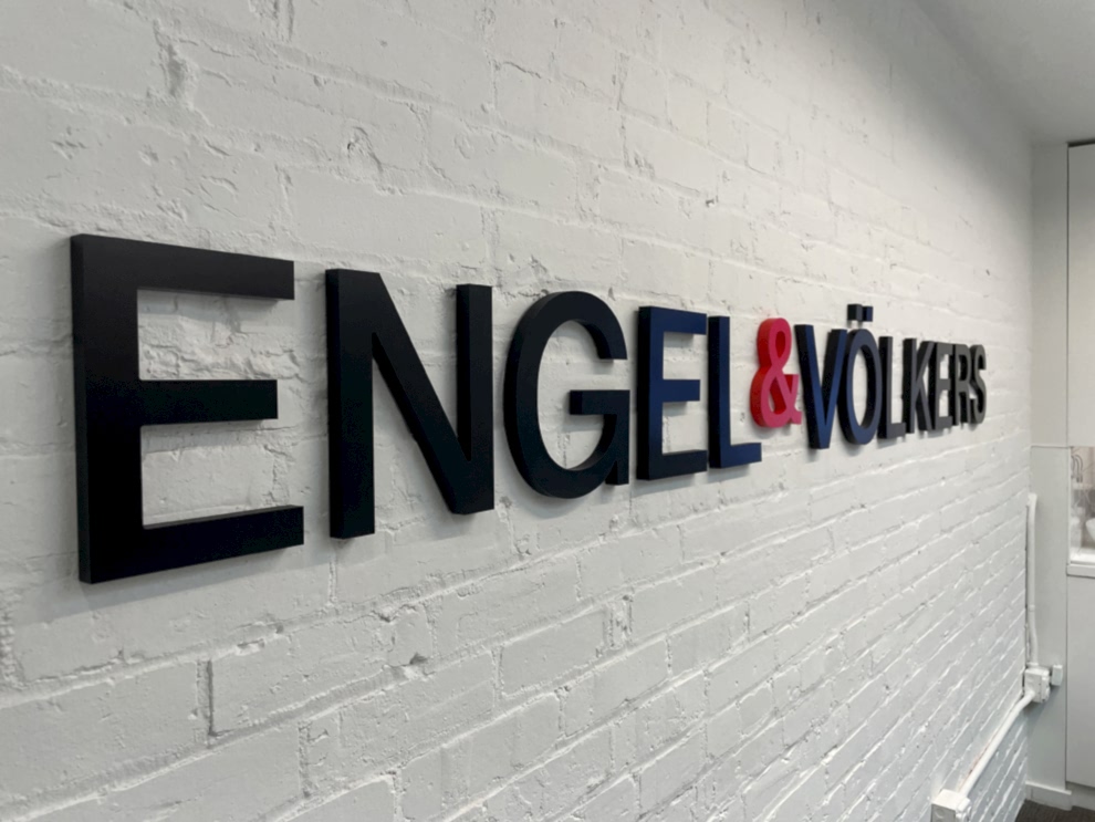 Dimensional Letters in Hickory, NC designed and installed for office branding and commercial interiors