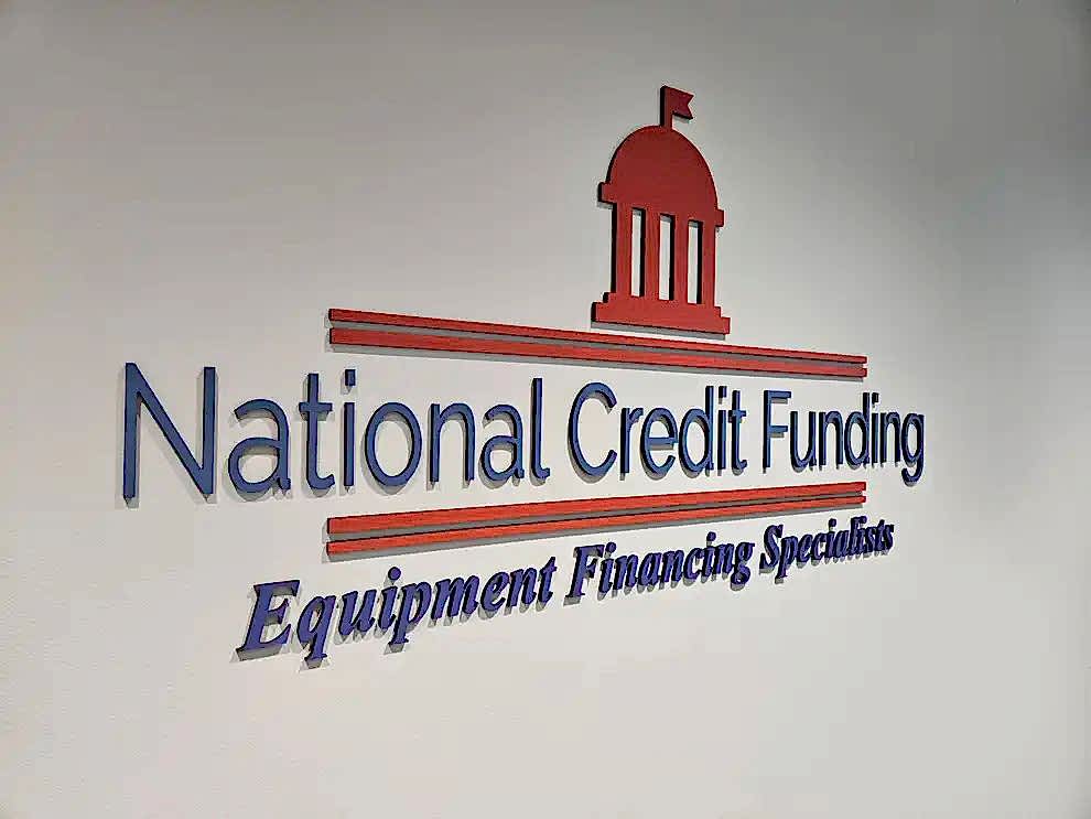 Dimensional Letters in Hickory, NC designed and installed for office branding and commercial interiors