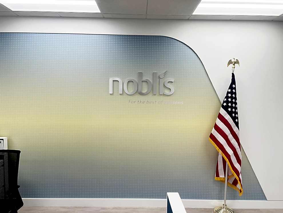 Dimensional Letters in Lincolnton, NC designed and installed for branded wall logos and nameplates