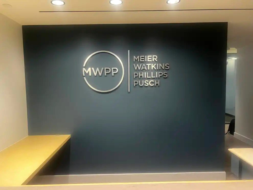 Dimensional Letters in Lincolnton, NC designed and installed for branded wall logos and nameplates