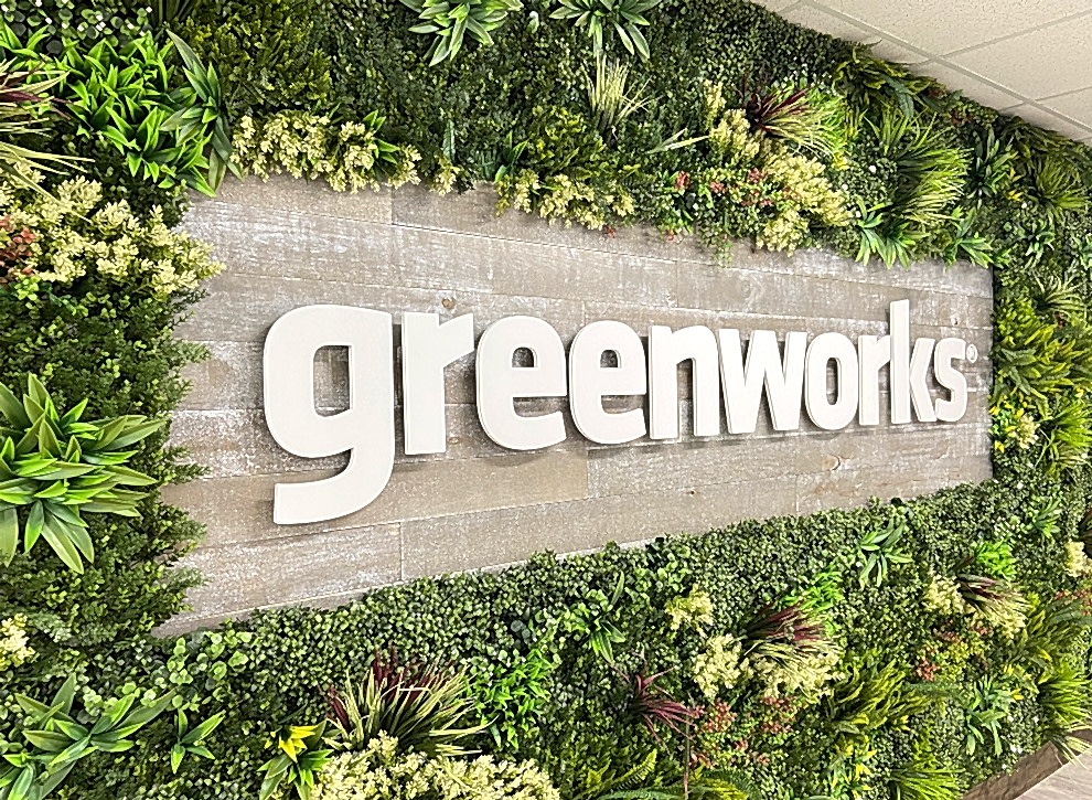 Dimensional Letters in Mooresville, NC designed and installed for corporate office entryways