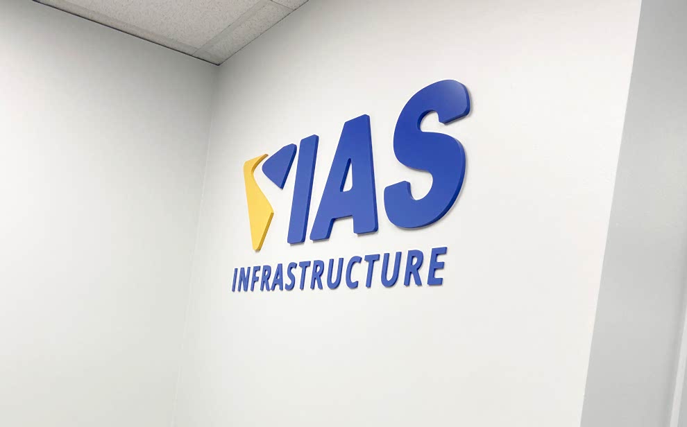 Dimensional Letters in Statesville, NC designed and installed for professional corporate branding