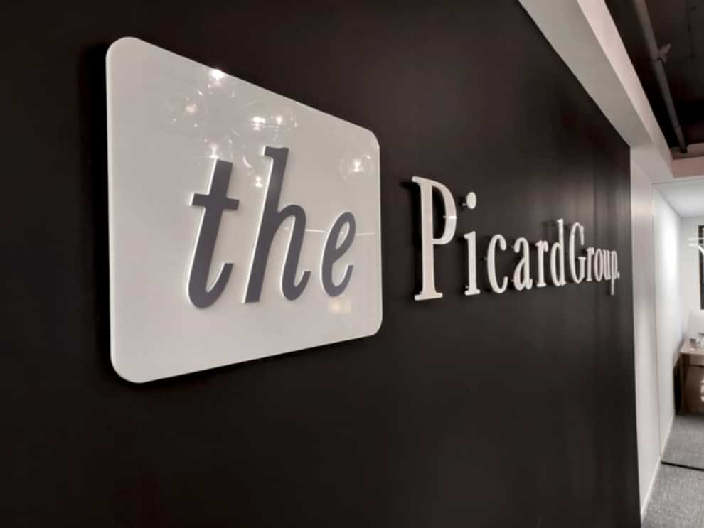 Dimensional Letters in Statesville, NC designed and installed for custom office signage