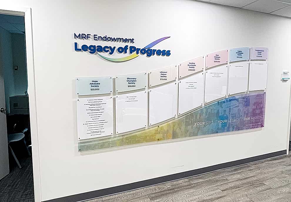 Donor Wall Displays in Charlotte, NC