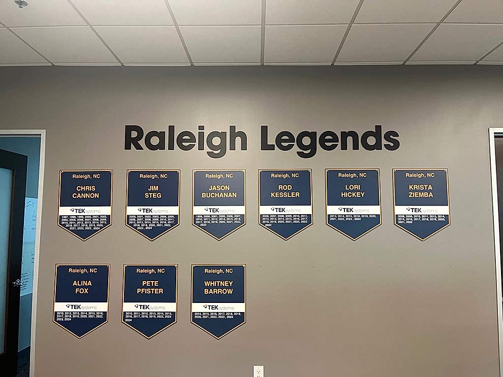 Donor Wall Displays in Charlotte, NC