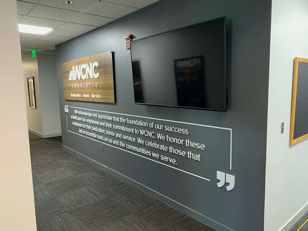 Donor Wall Displays in Charlotte, NC