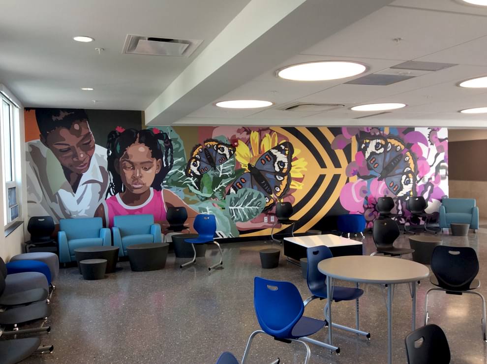 Custom school signage and educational graphics in Charlotte NC