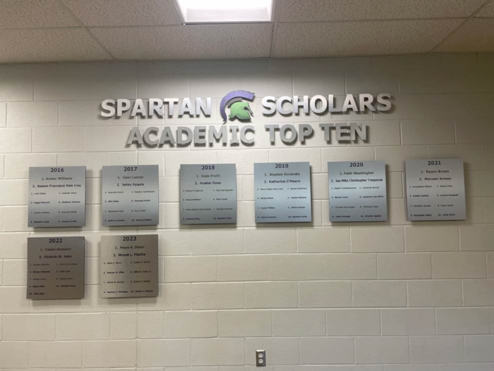 Branded signage and graphics for university educational environments Charlotte NC