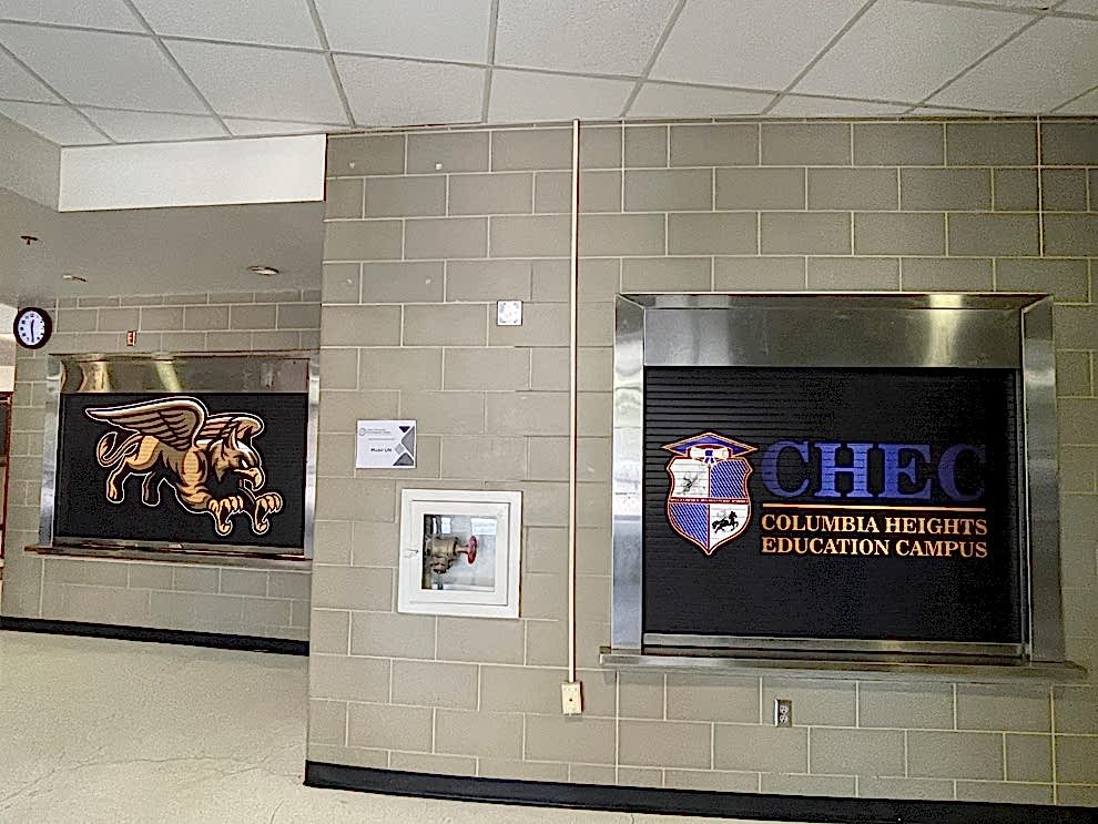 University campus wall graphics and educational displays Charlotte NC