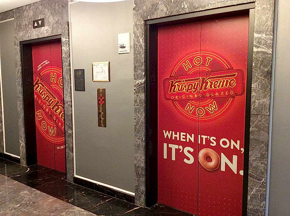 Elevator Wraps in Charlotte, NC