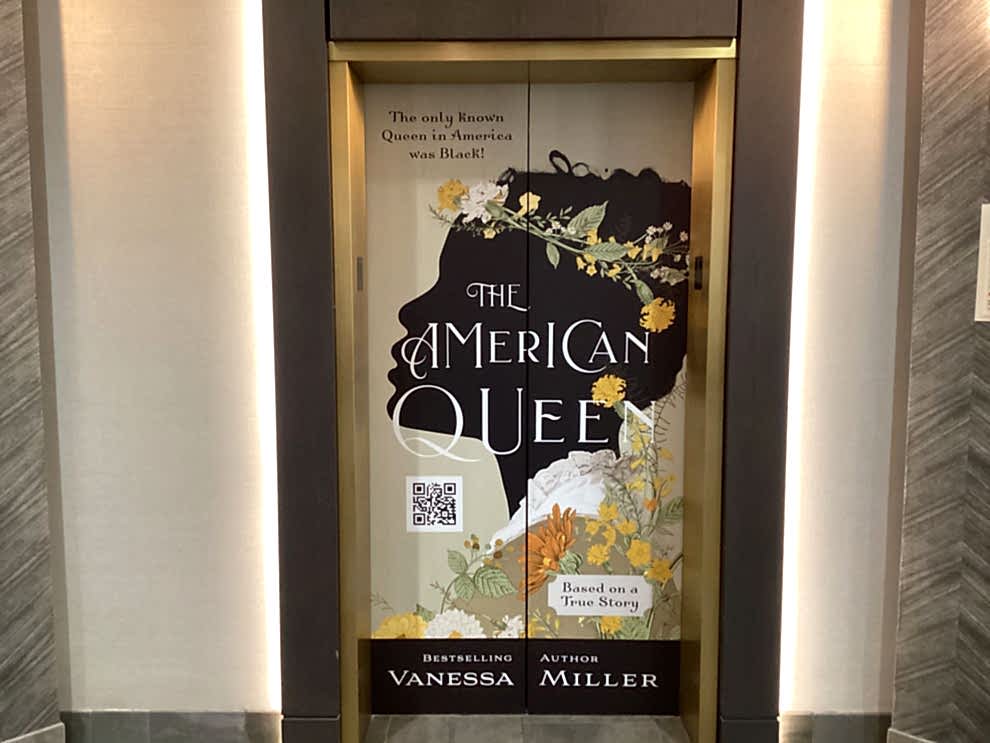 Elevator Wraps in Charlotte, NC designed and installed for commercial properties and event spaces