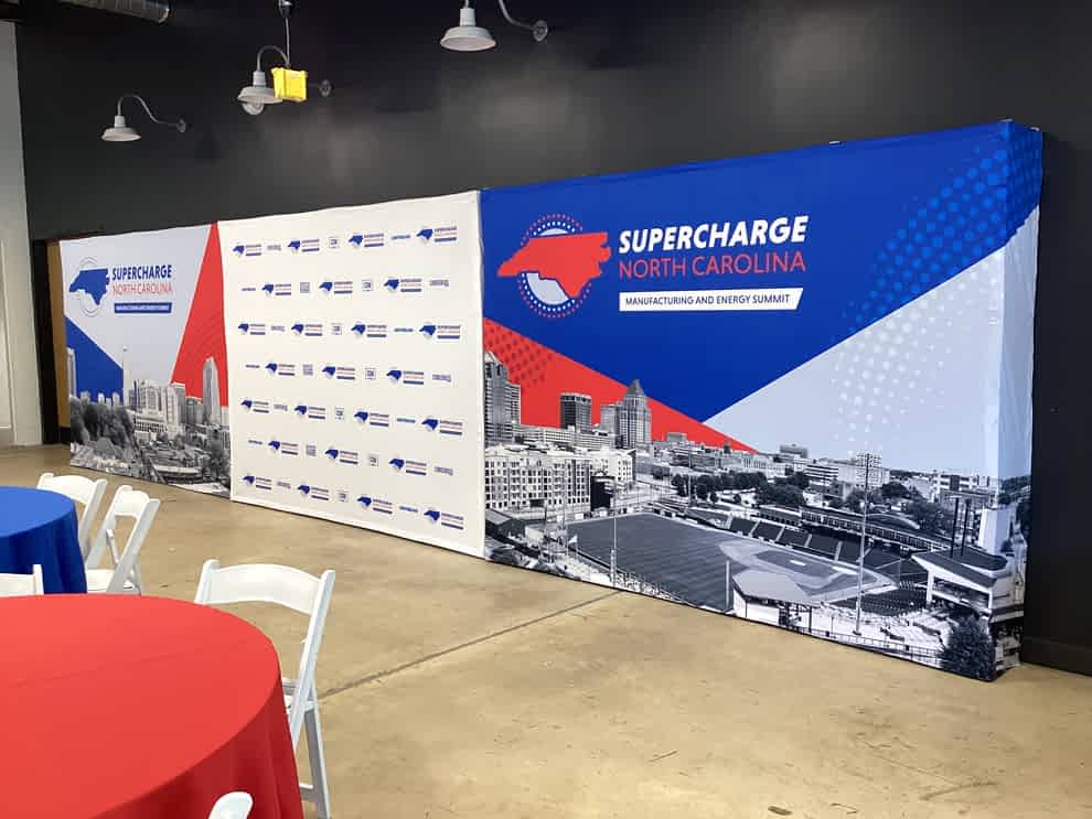 Step and Repeat Backdrops in Charlotte, NC