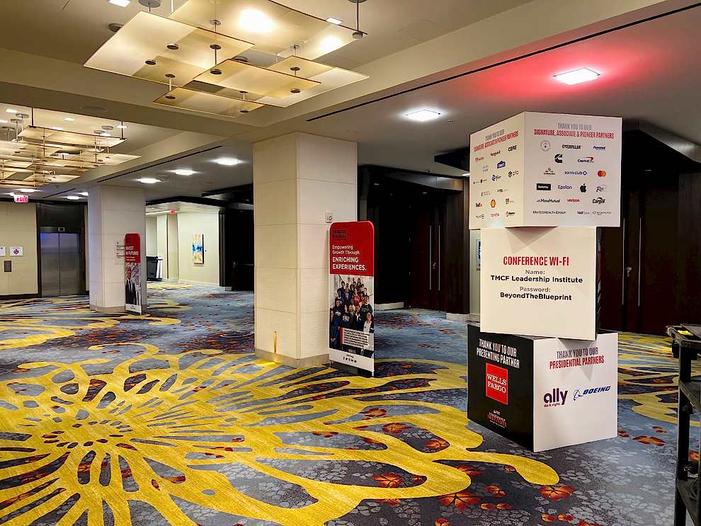 Event signs and branded wall displays in Charlotte, NC