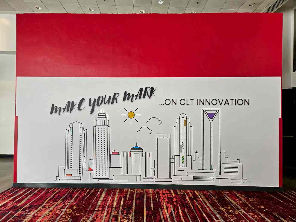 Event signs and graphics installed for conferences in Charlotte, NC