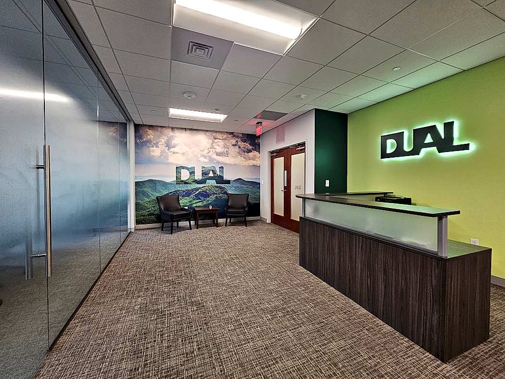 Sign Shop Charlotte NC designed and installed interior signs to enhance workplace design