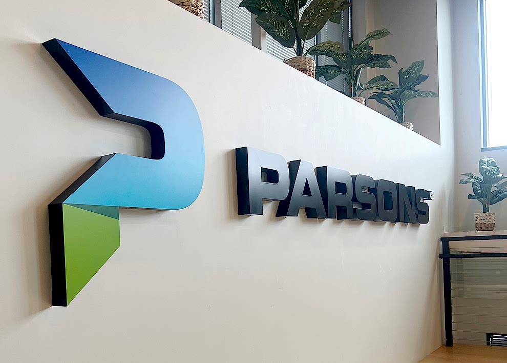 Sign Shop Charlotte NC designed and installed identity signage for corporate workspaces