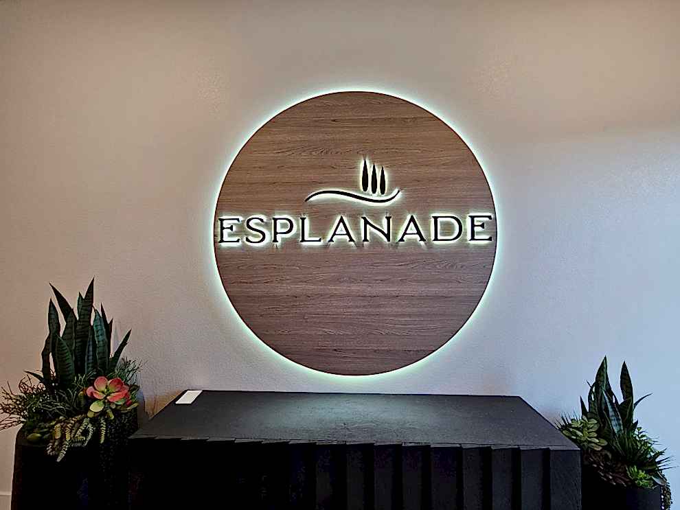 LED Backlit Signs in Charlotte, NC designed and installed for business interiors and brand visibility